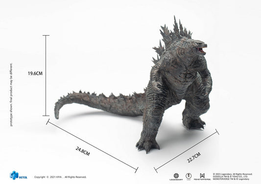 Godzilla vs Kong Godzilla Monsterverse 7 Inch Statue Figure Stylist Exclusive by Hiya Toys