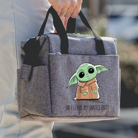 Star Wars: The Mandalorian Grogu Snacks Insulated Lunch Tote Bag