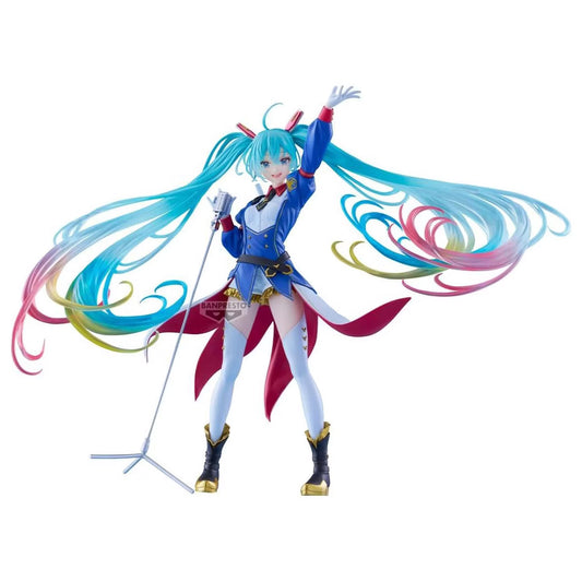Gundam 45th x Hatsune Miku Banpresto Evolve Gundam Collaboration Figure