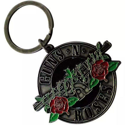 Guns N' Roses Logo Enamel Keychain