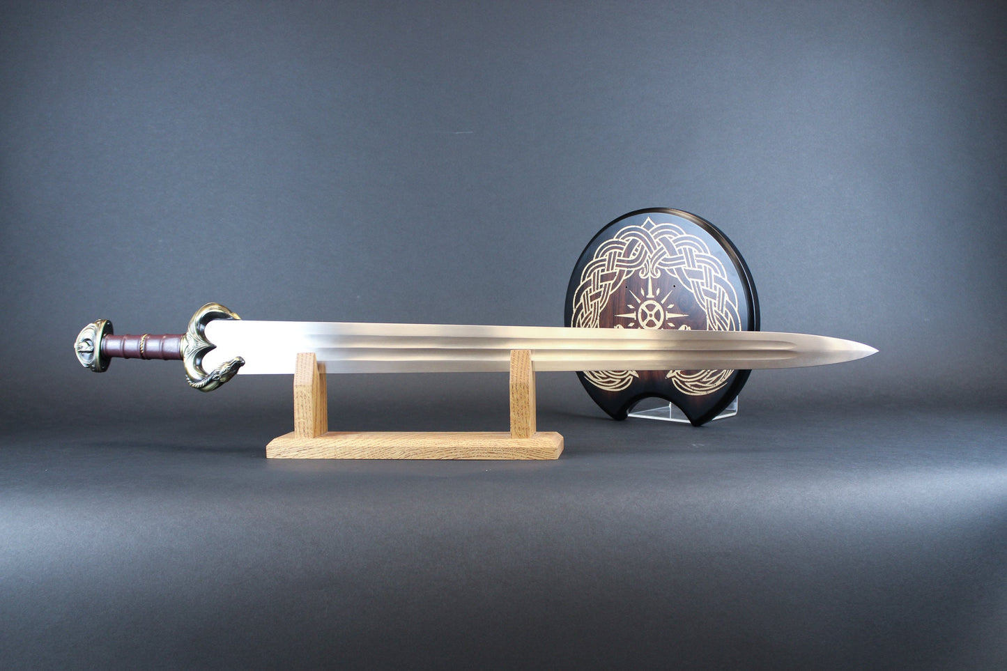 Lord of the Rings Eomer Rohan Sword Guthwine Metal Replica