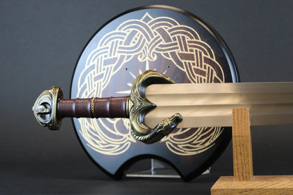 Lord of the Rings Eomer Rohan Sword Guthwine Metal Replica