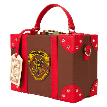 Loungefly Harry Potter Hogwarts Express Luggage Trunk Crossbody Bag