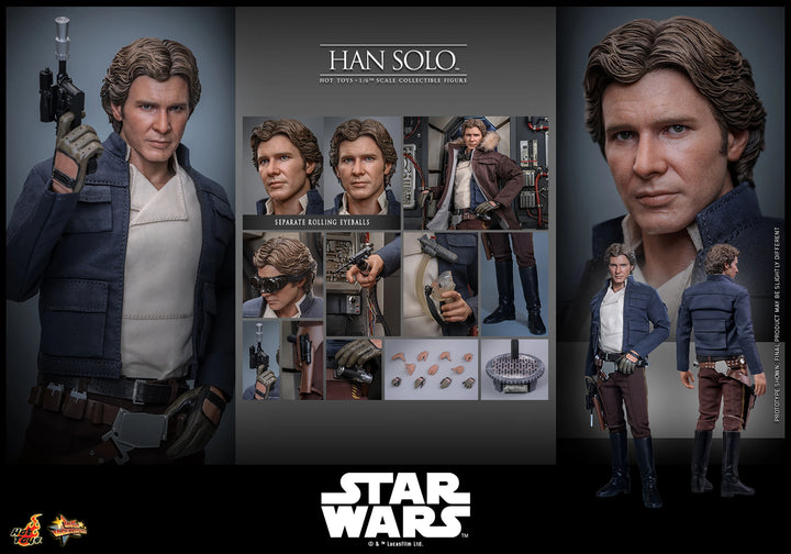 *Pre-Order* Han Solo (Star Wars: The Empire Strikes Back) Sixth Scale Figure by Hot Toys