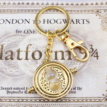 Time Turner (Harry Potter) Spinning Metal Keychain
