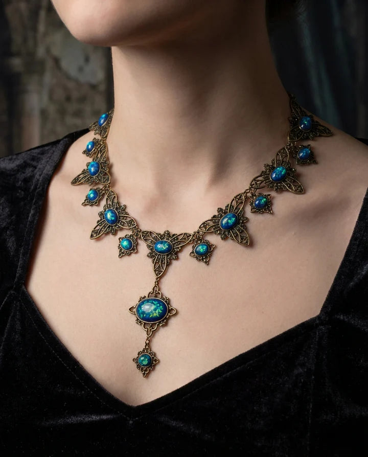 Harry Potter and the Half Blood Prince Cursed Opal Necklace