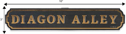 Harry Potter Diagon Alley Sign 16" x 3" Wood Novelty Wall Sign