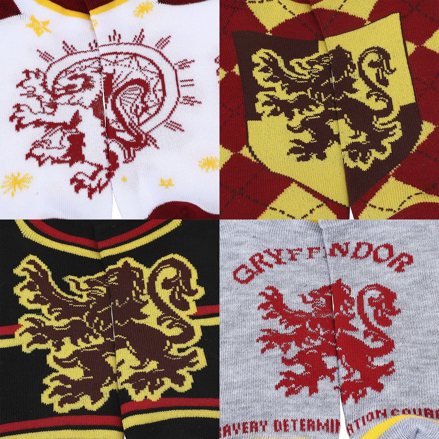 Harry Potter Gryffindor Women's Ankle Socks (Pack of 5)