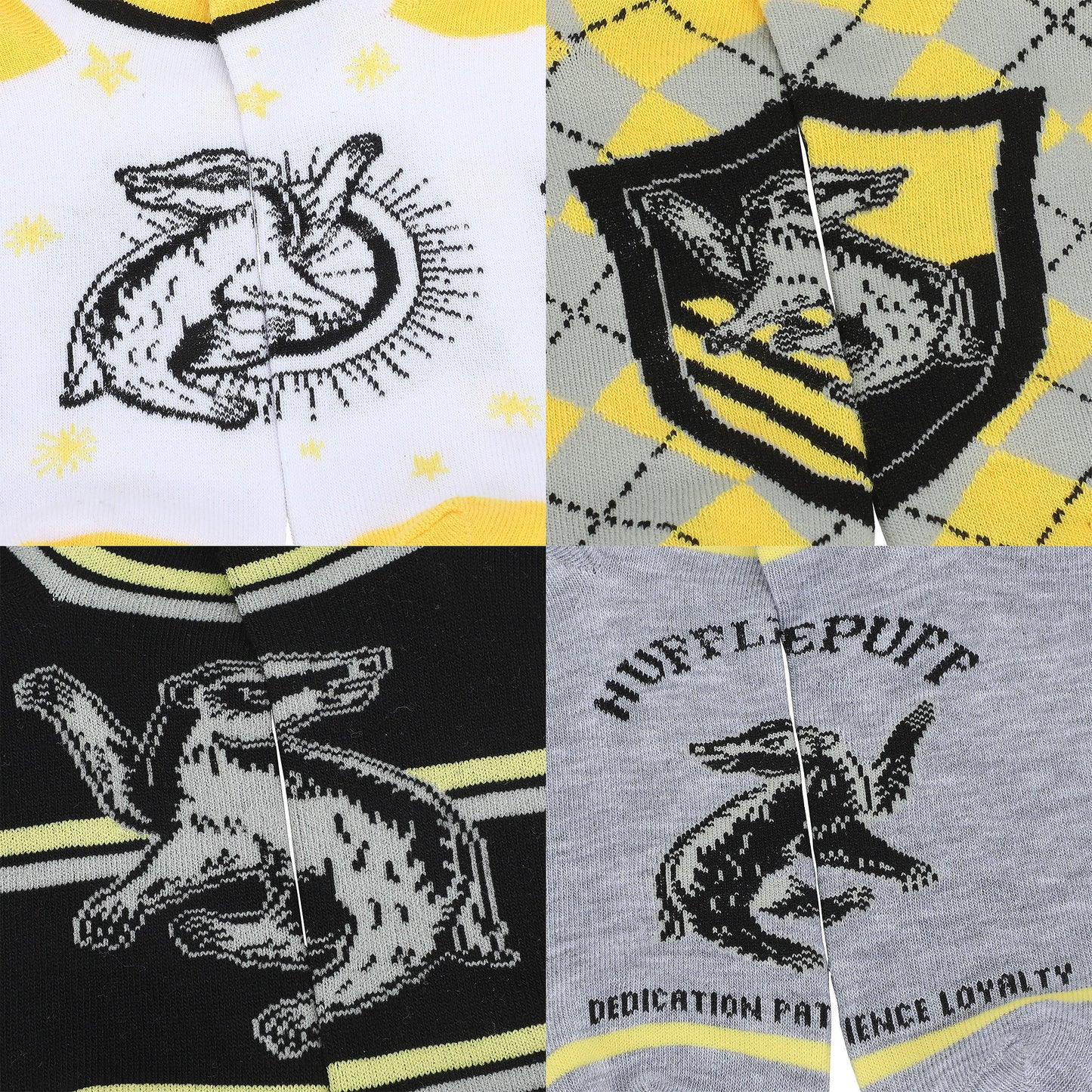 Harry Potter Hufflepuff Women's Ankle Socks (Pack of 5)