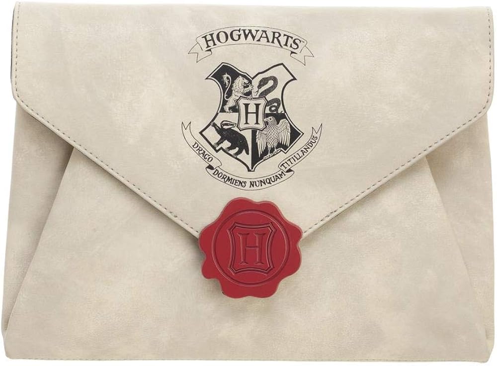Harry Potter Hogwarts Letter Clutch Crossbody Purse