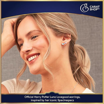 Harry Potter Luna Lovegood Spectrespec Glasses Stud Earrings