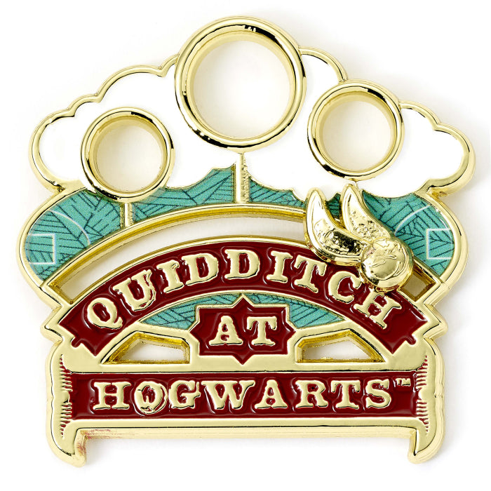 Harry Potter Quidditch Golden Snitch Sliding Pin Badge