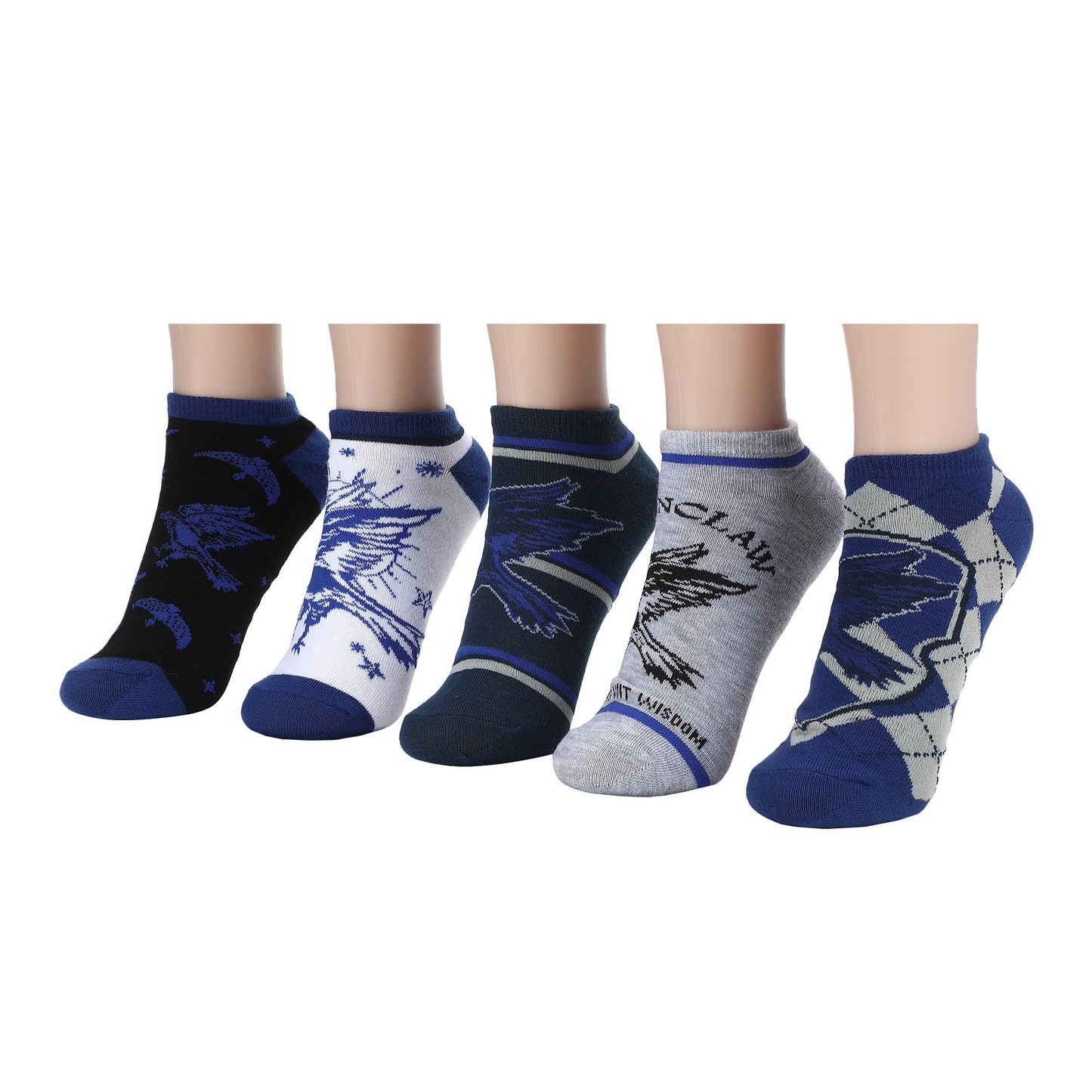 Harry Potter Ravenclaw Women's Ankle Socks (Pack of 5)