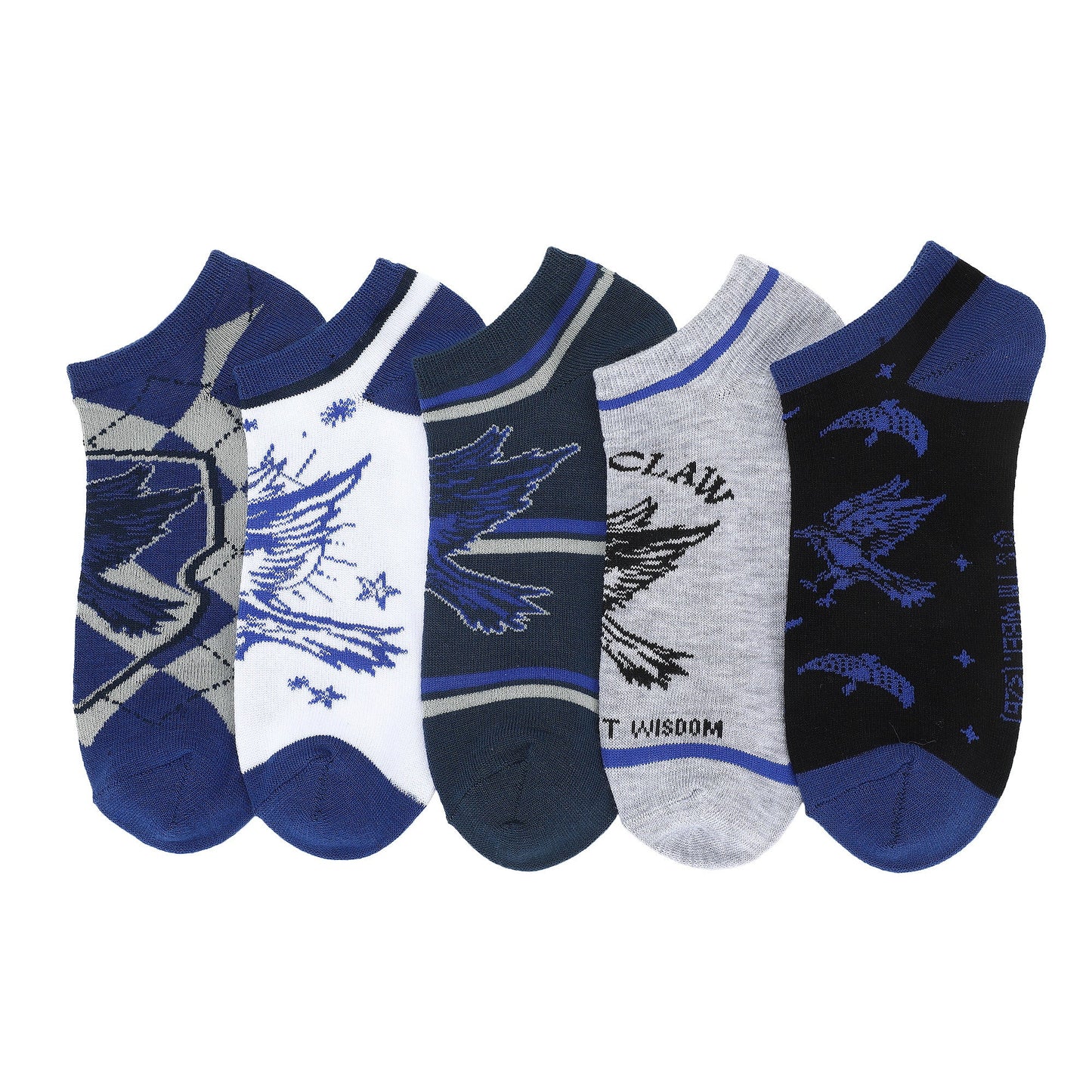 Harry Potter Ravenclaw Women's Ankle Socks (Pack of 5)