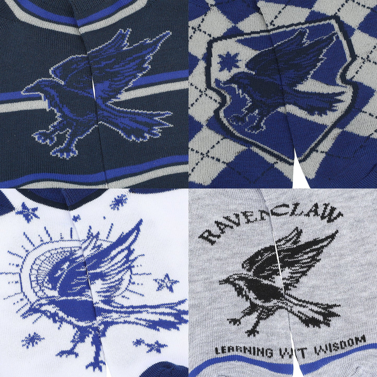Harry Potter Ravenclaw Women's Ankle Socks (Pack of 5)