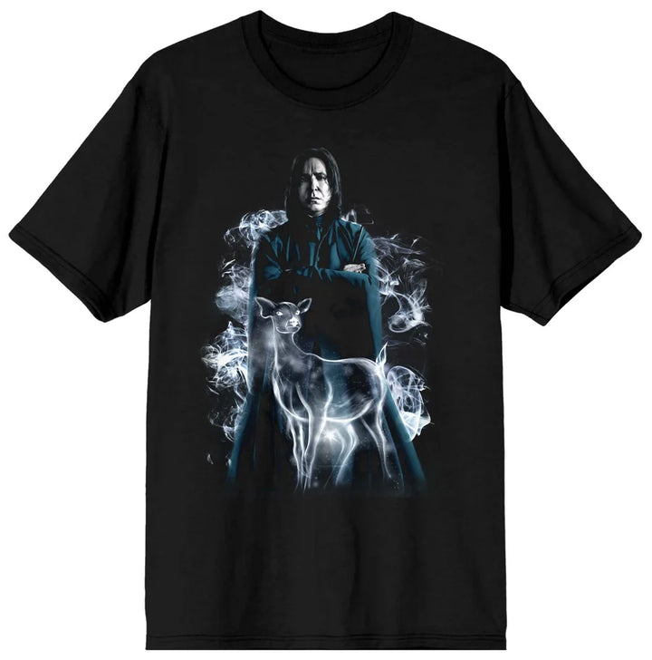 Harry Potter Severus Snape Patronus Unisex Black T-Shirt