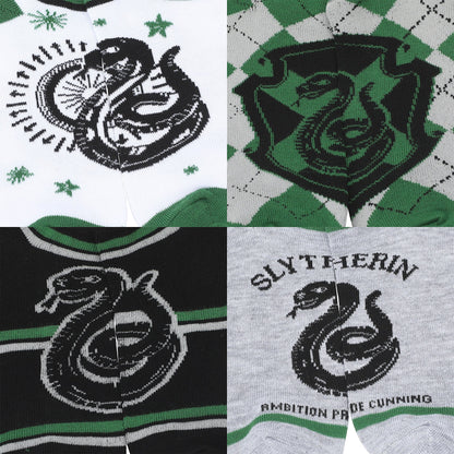 Harry Potter Slytherin Women's Ankle Socks (Pack of 5)