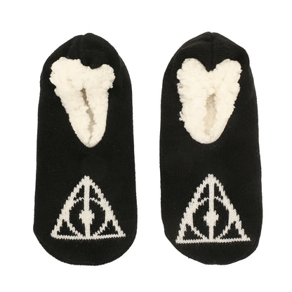 Harry Potter The Deathly Hallows Women's Slipper Sock