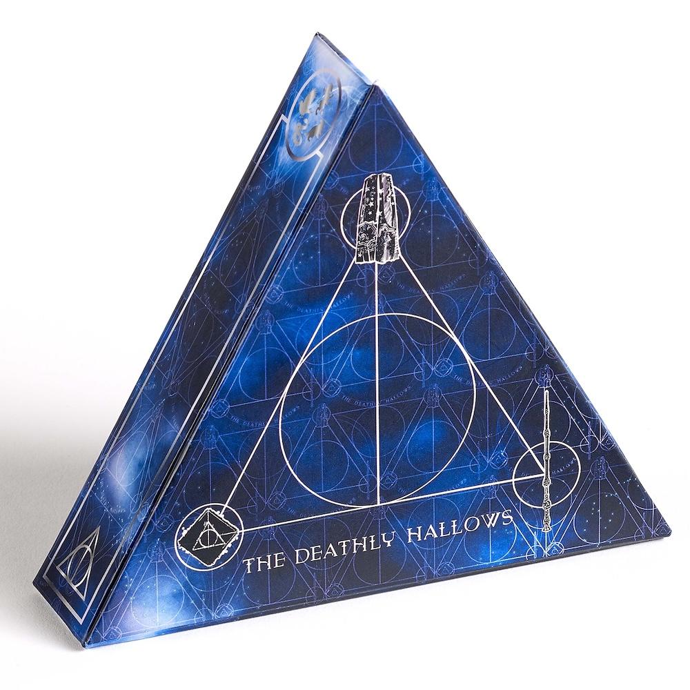 Harry Potter Deathly Hallows Spinning Necklace Gift Box