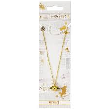Harry Potter Golden Snitch Dainty Charm Necklace