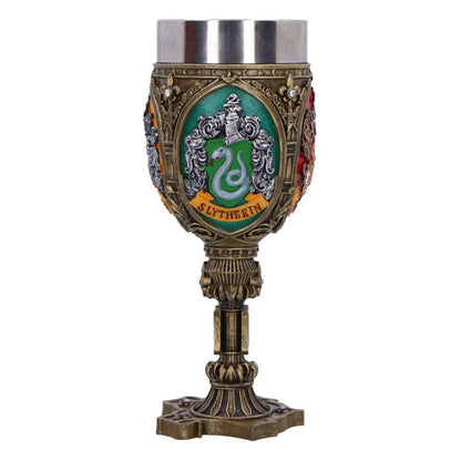 Harry Potter Hogwarts Four Houses Sculpted Resin Goblet