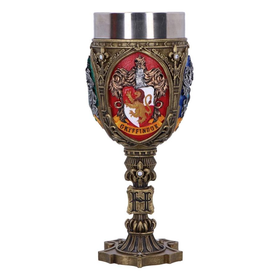 Harry Potter Hogwarts Four Houses Sculpted Resin Goblet