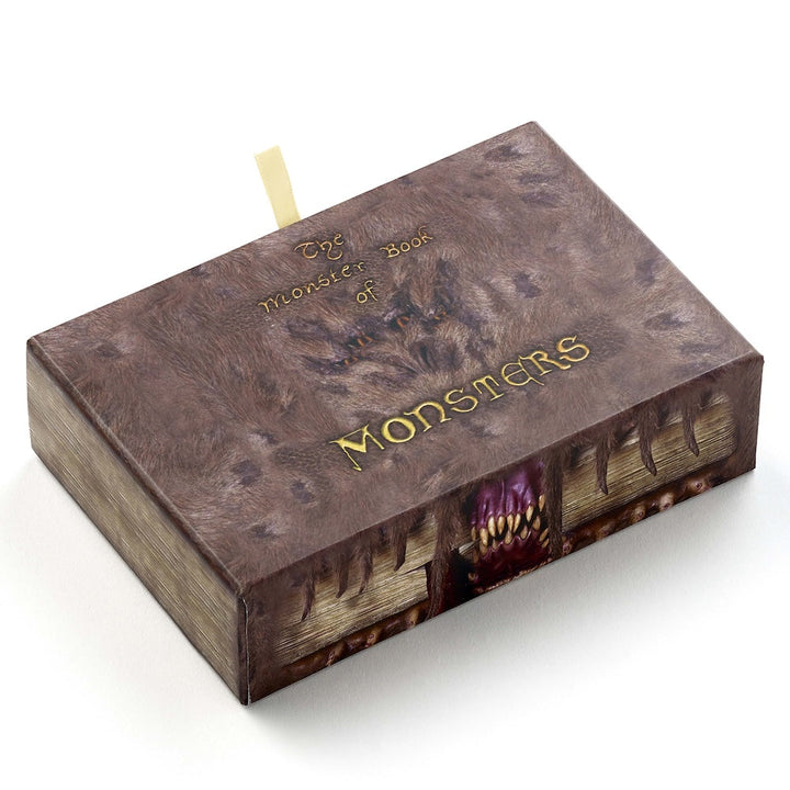 Harry Potter "The Monster Book of Monsters"  Keychain &amp; Pin Boxed Gift Set