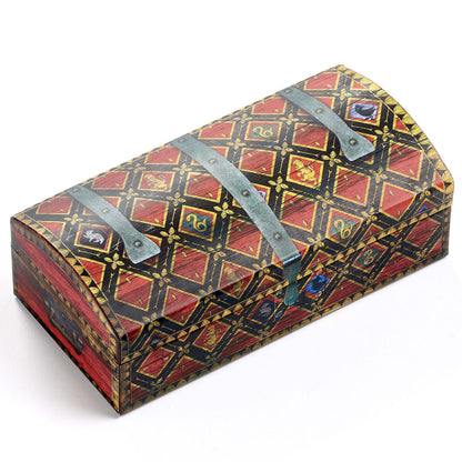 Harry Potter: Golden Snitch Necklace & Earrings Quidditch Chest Gift Set