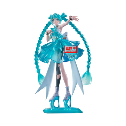 Hatsune Miku Emerald Gem Evolve Clearluxe Banpresto Figure