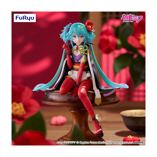 Hatsune Miku Noodle Stopper Figure Flower Fairy Camellia