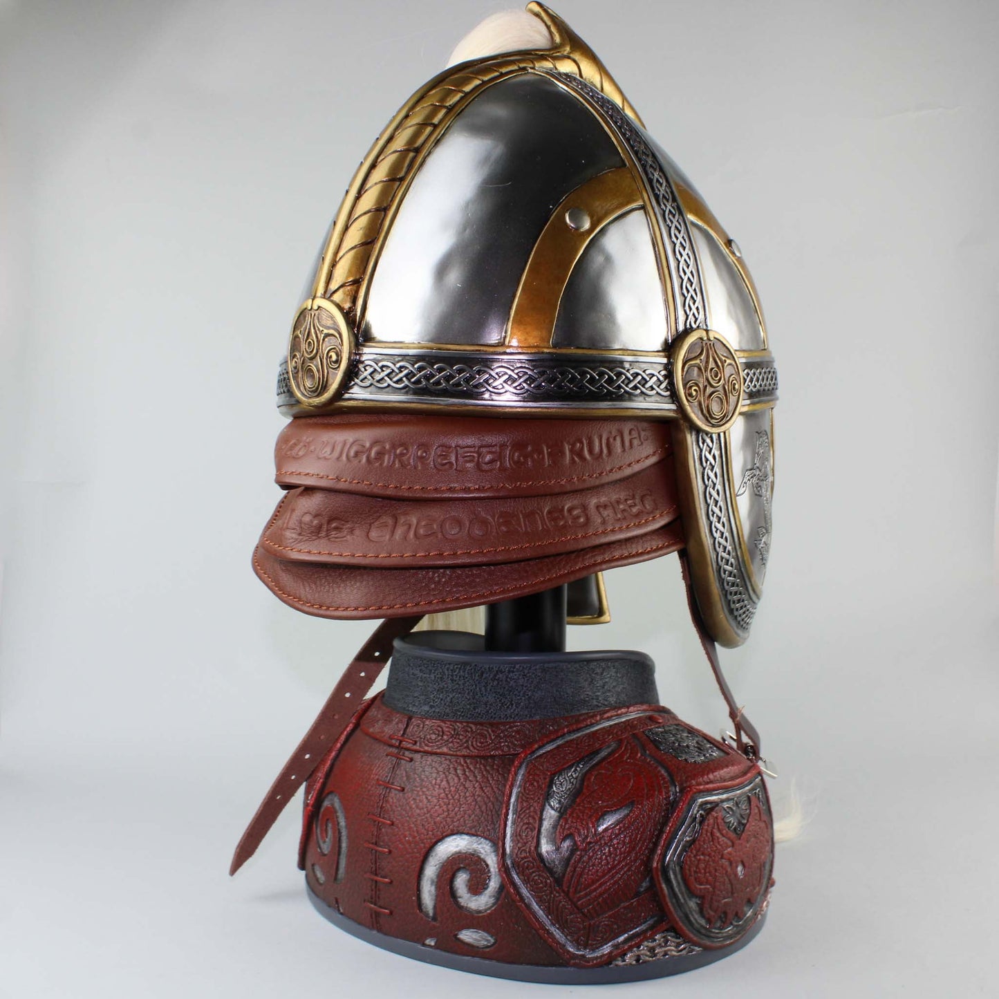 Helm Of Eomer (Lord of the Rings) Full-Scale Prop Replica with Display Stand