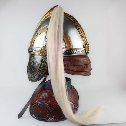 Helm Of Eomer (Lord of the Rings) Full-Scale Prop Replica with Display Stand