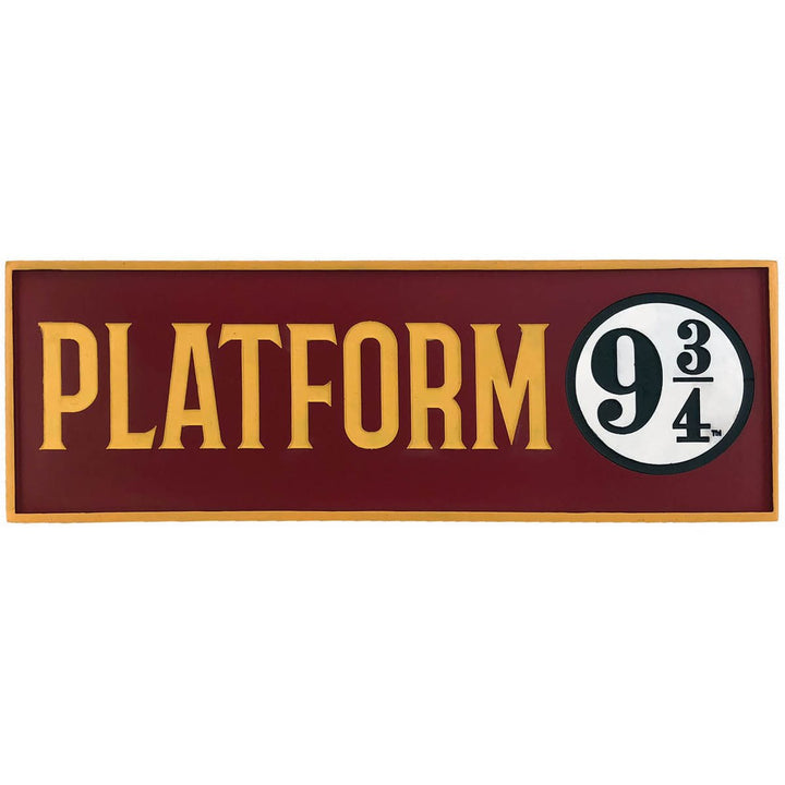 Harry Potter Platform 9 3/4 Hogwarts Express Desk Sign
