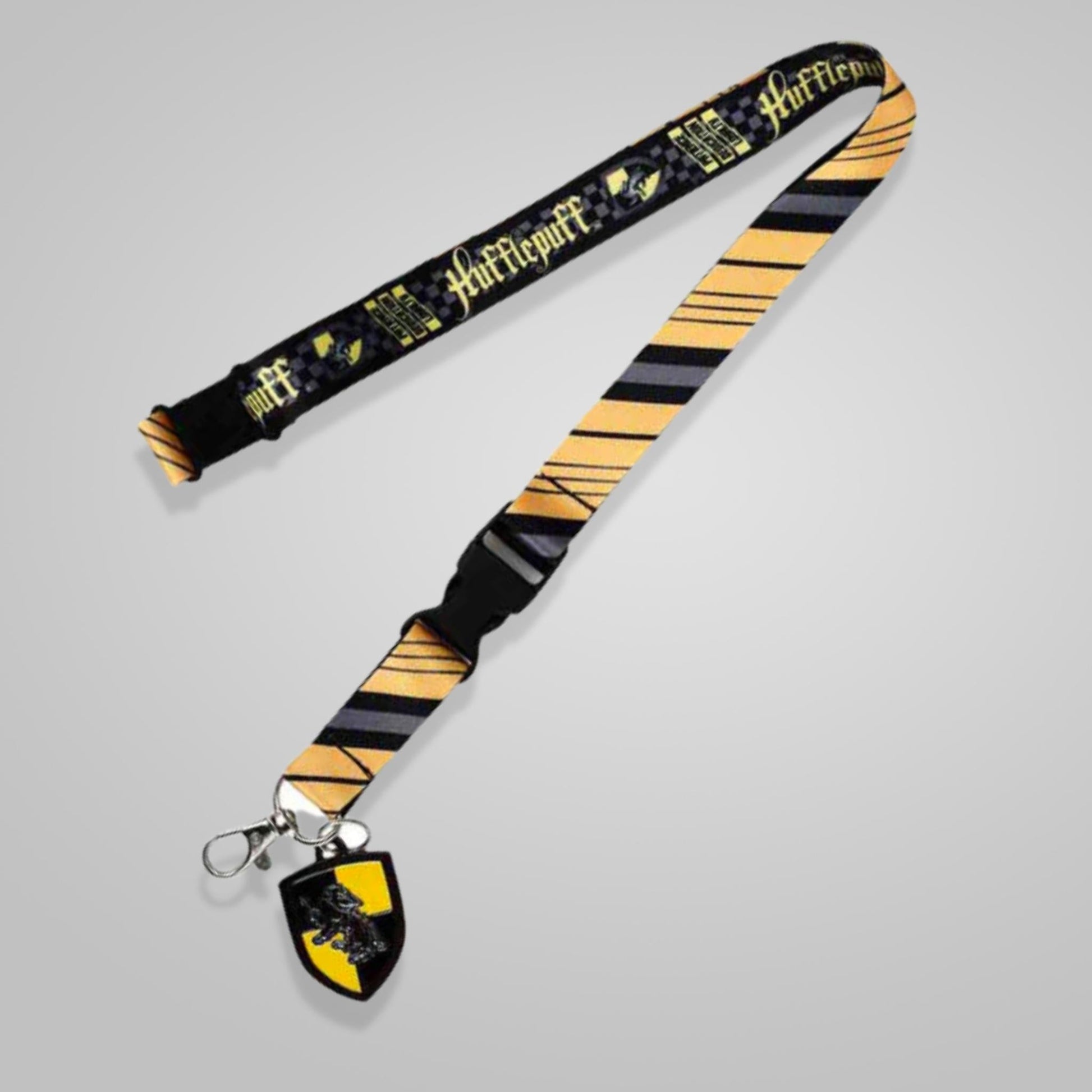 Hufflepuff Hogwarts House Tie (Harry Potter) Breakaway Lanyard