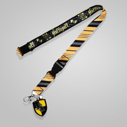 Hufflepuff Hogwarts House Tie (Harry Potter) Breakaway Lanyard
