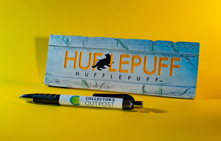 Hufflepuff Harry Potter Hogwarts House Desk Sign