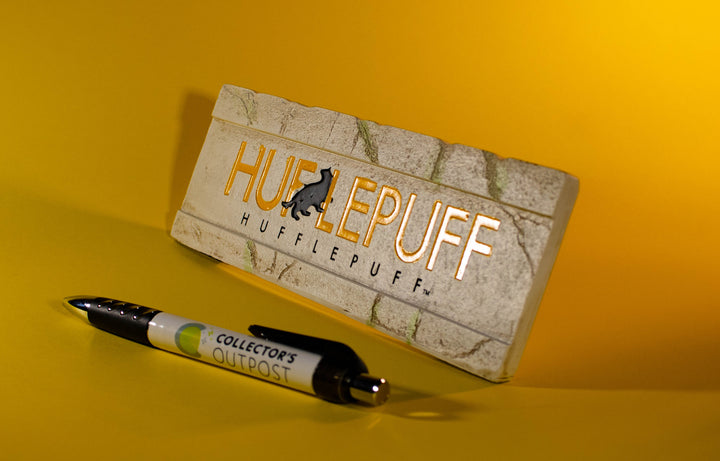 Hufflepuff Harry Potter Hogwarts House Desk Sign