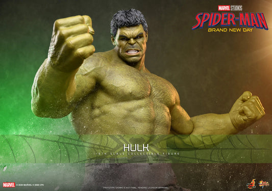 *Pre-Order* Hulk (Spider-Man: Brand New Day) Marvel Sixth Scale Figure by Hot Toys