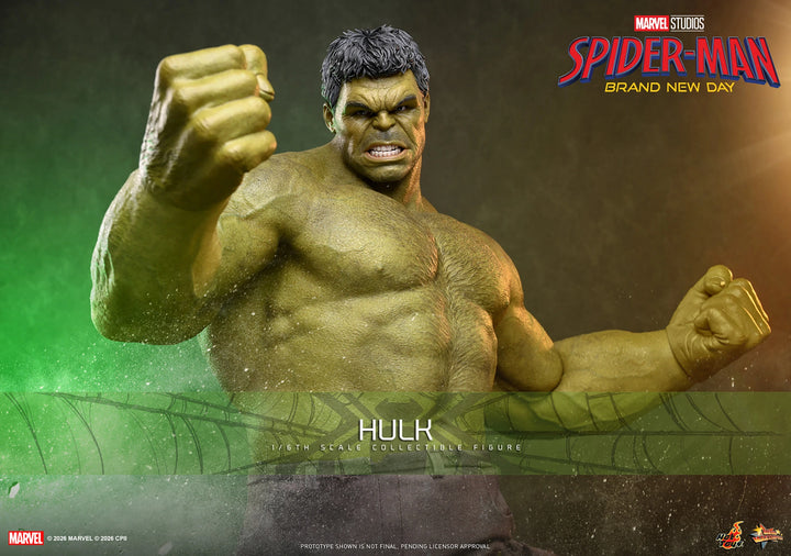 *Pre-Order* Hulk (Spider-Man: Brand New Day) Marvel Sixth Scale Figure by Hot Toys