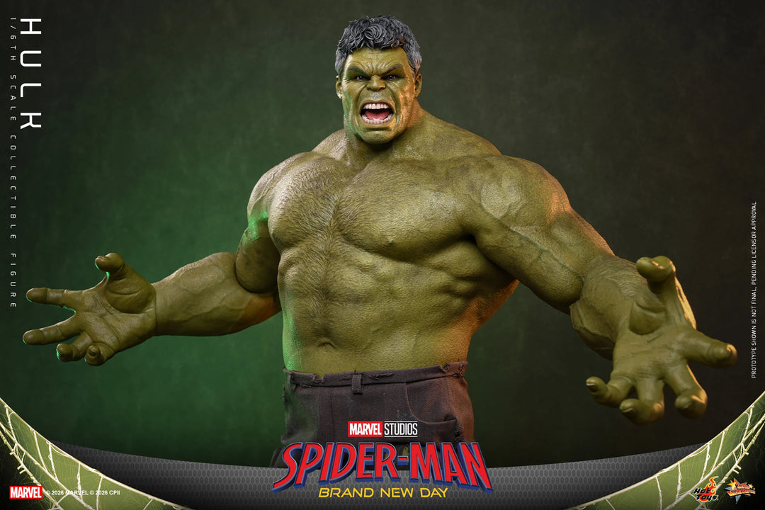 *Pre-Order* Hulk (Spider-Man: Brand New Day) Marvel Sixth Scale Figure by Hot Toys
