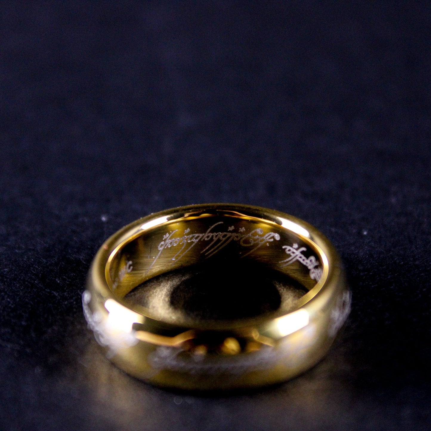 Lord of the Rings The One Ring in Gold Plated Tungsten by Weta Workshop