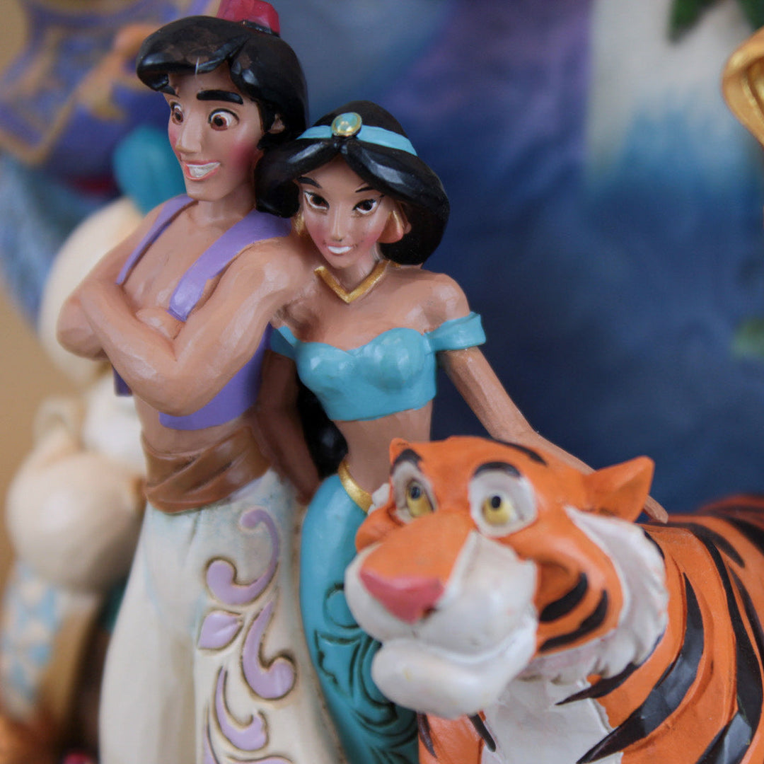 Aladdin "A Wondrous Place" Disney Traditions Statue by Jim Shore