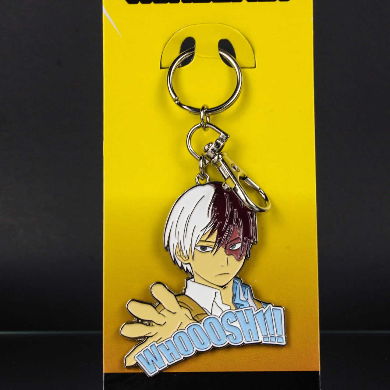 Shoto Todoroki My Hero Academia Enamel Keychain