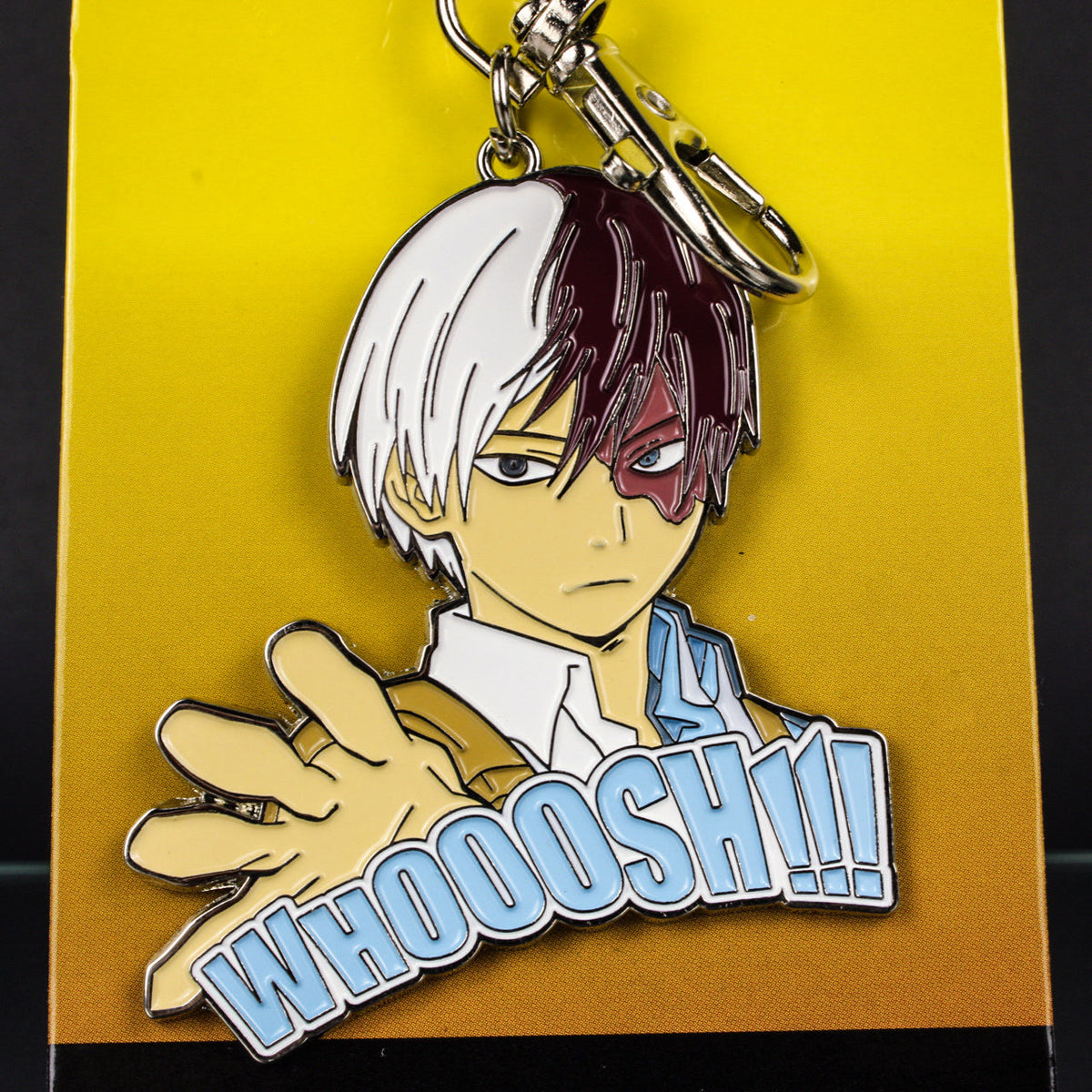 Shoto Keychain Shoto Todoroki My Hero Academia Enamel Keychain – Heroic Fandoms