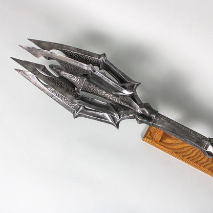 Lord of the Rings Sauron Mace and Banner Replica with One Ring