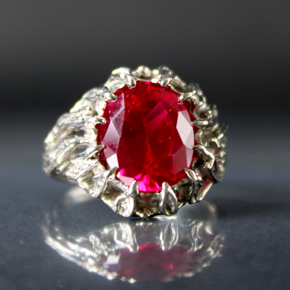 The Lord of the Rings Narya Gandalf's Ring of Power Replica Ring