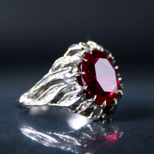 The Lord of the Rings Narya Gandalf's Ring of Power Replica Ring