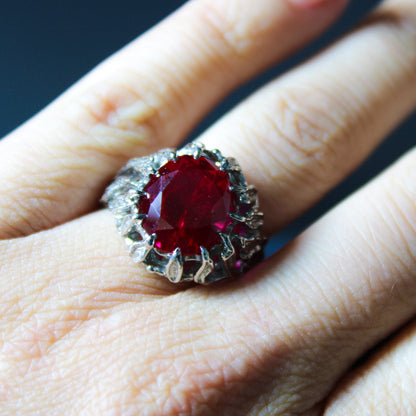 The Lord of the Rings Narya Gandalf's Ring of Power Replica Ring