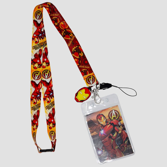 Iron Man Marvel Comics Double-Sided Breakaway Lanyard