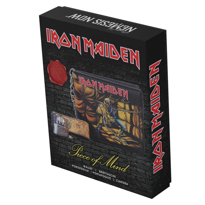 Iron Maiden Piece of Mind Chain Wallet